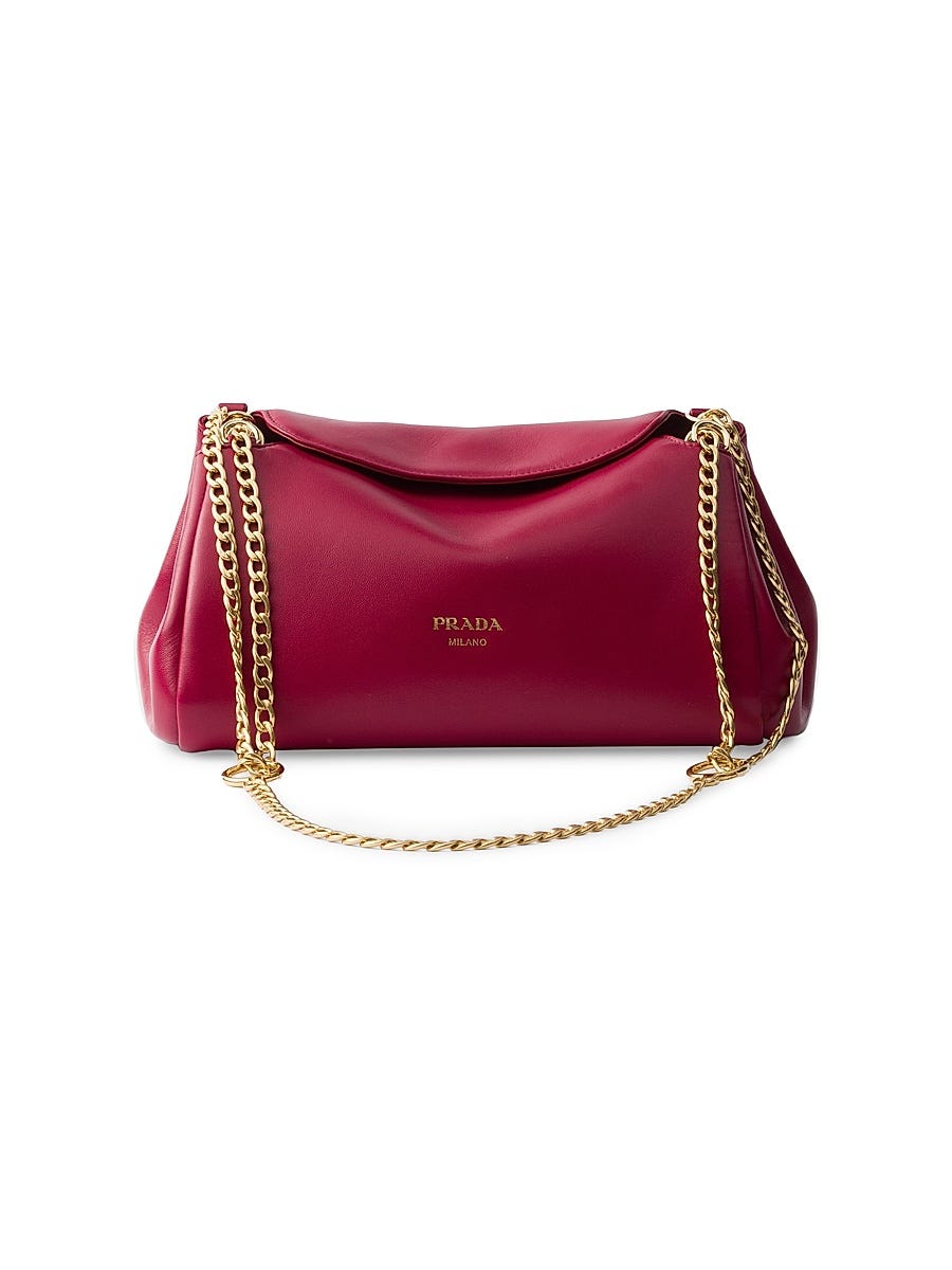 Small Tumulte Nappa Leather Shoulder Bag