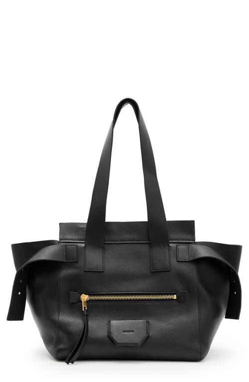 Perez Leather Shoulder Tote