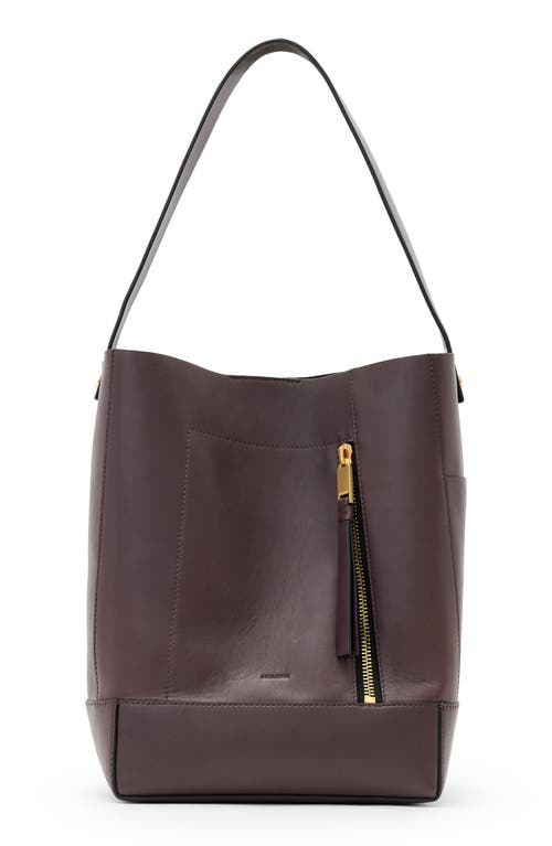 Alba Leather Hobo Bag