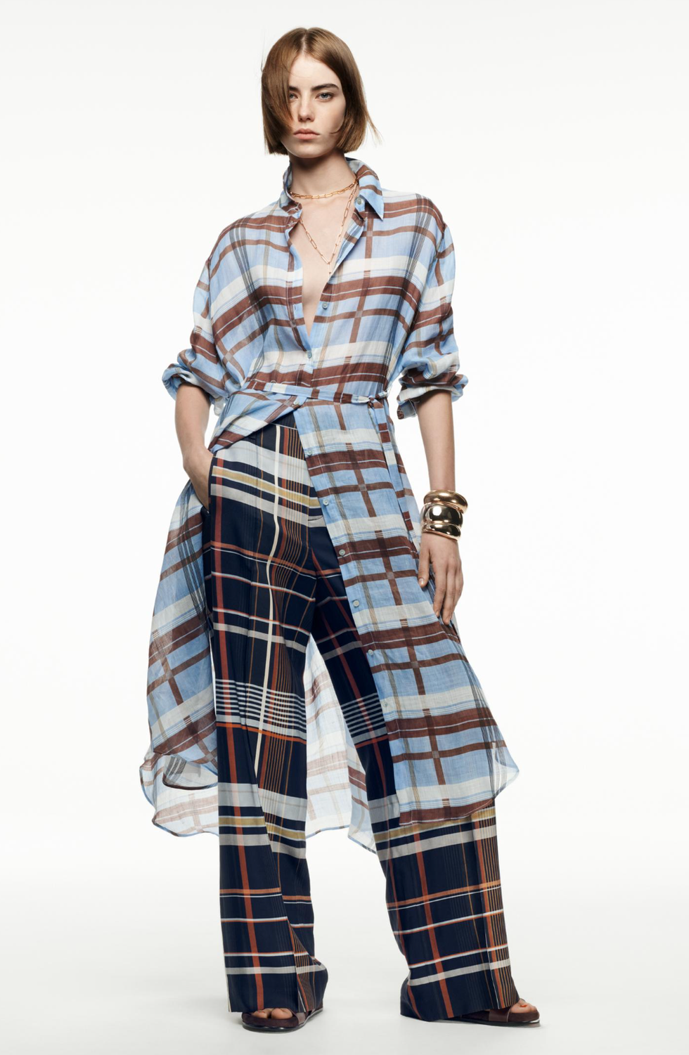 Check Trousers ZW Collection