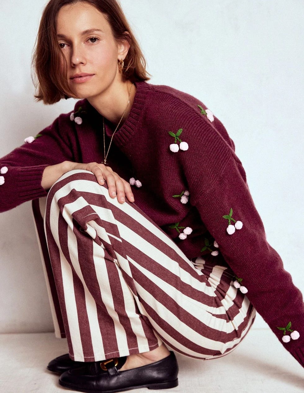 Natalie Embroidered Jumper