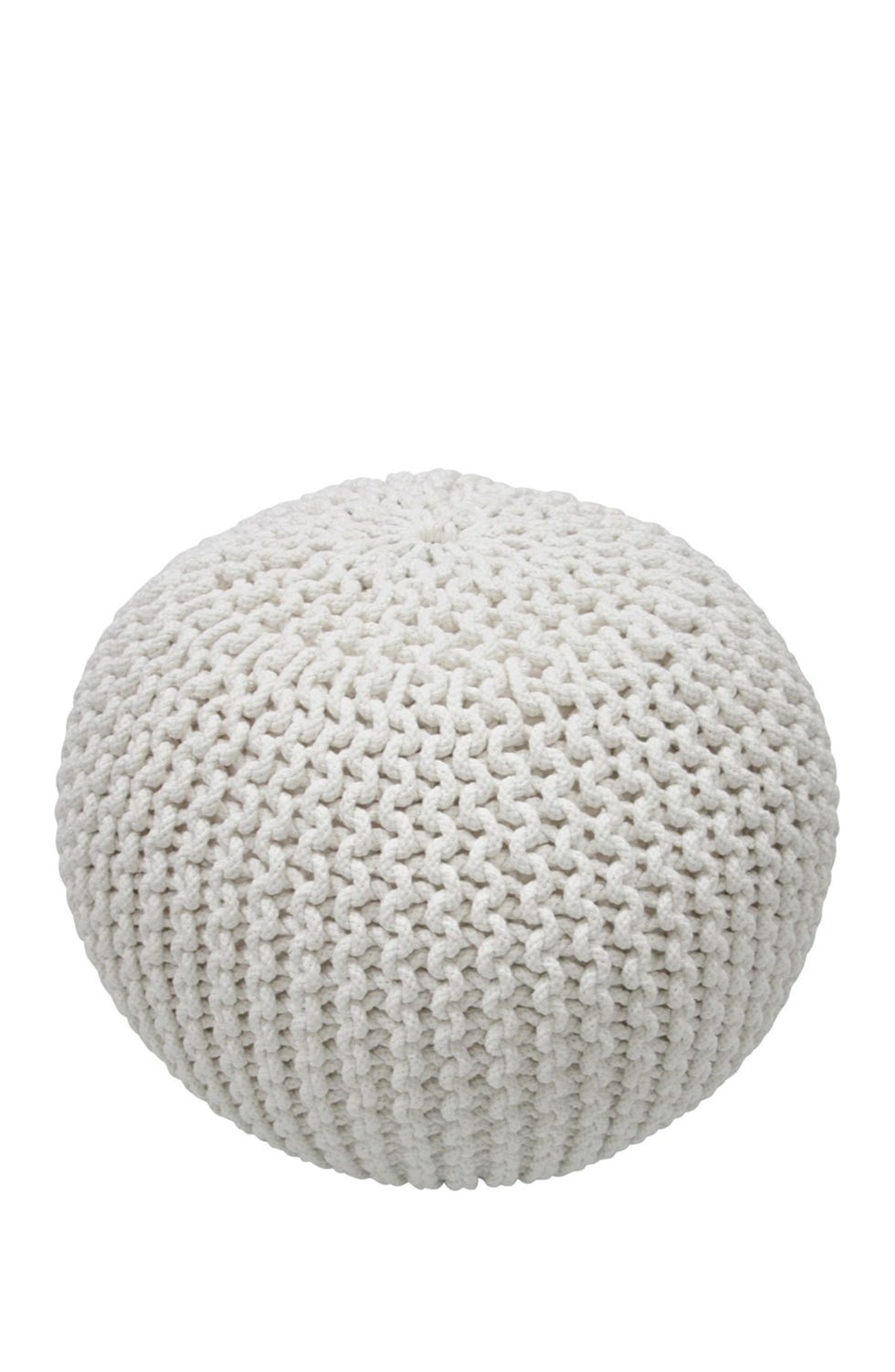 Knitted Pouf