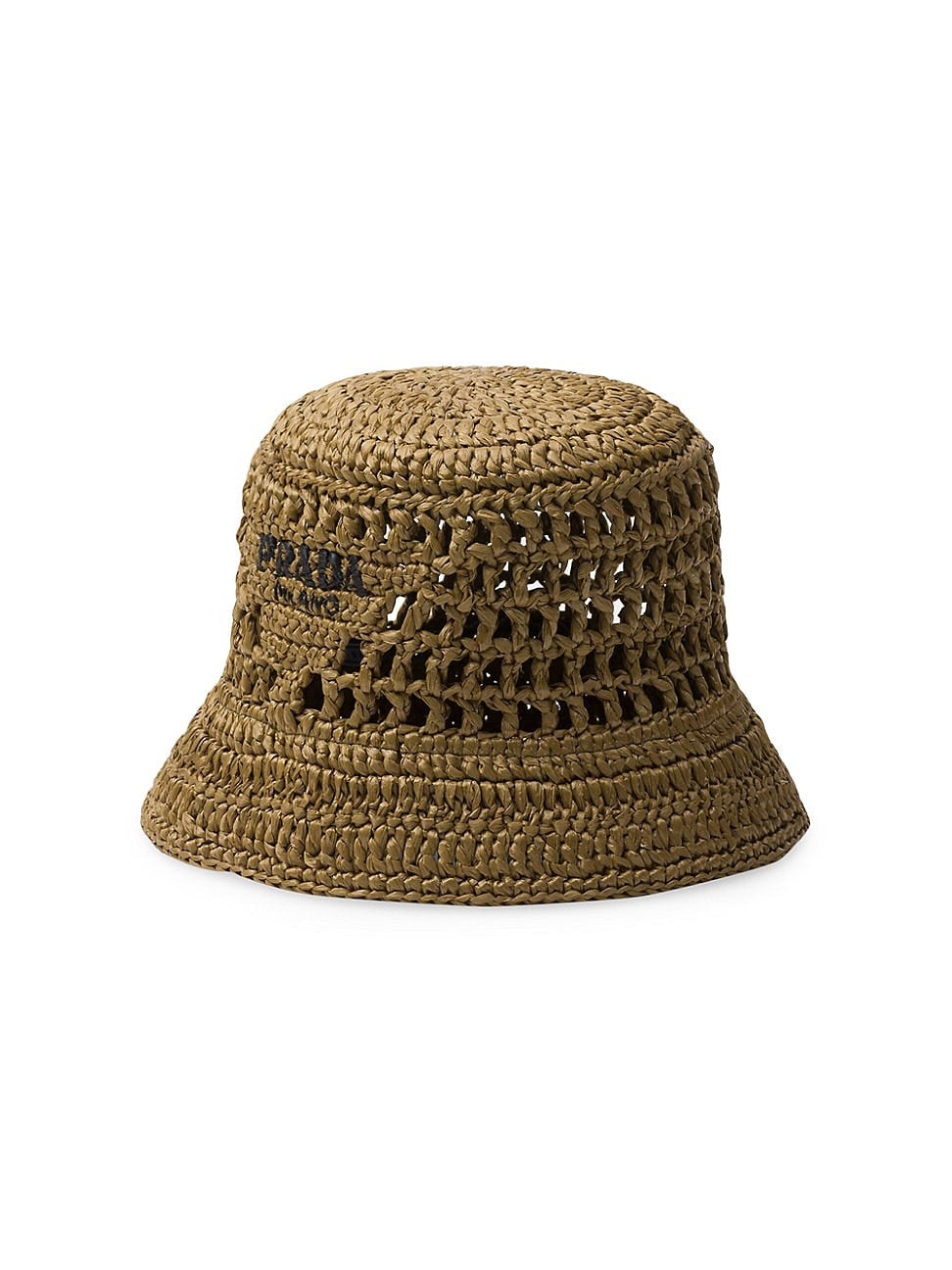 Woven Fabric Bucket Hat