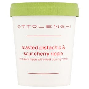 Ottolenghi Roasted Pistachio & Sour Cherry Ice Cream