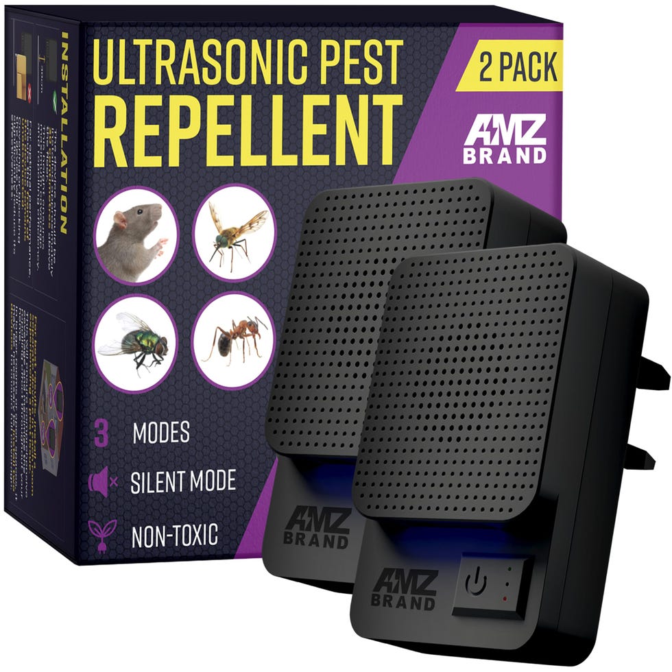 AMZ BRAND Ultrasonic Pest Repeller 2 Pack 