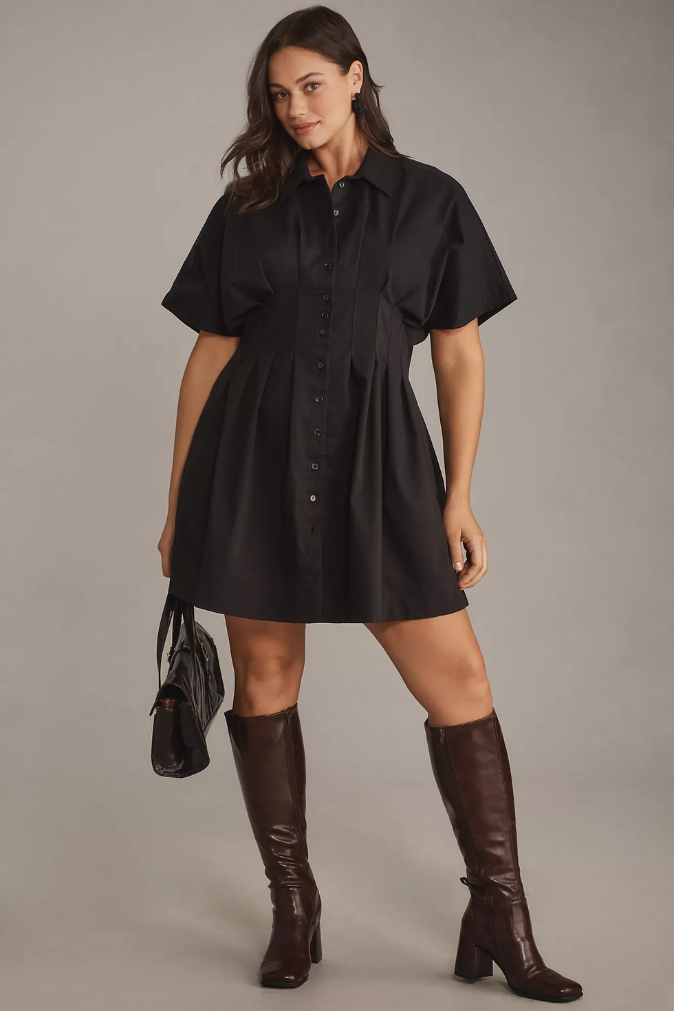 El minivestido camisero Tobie