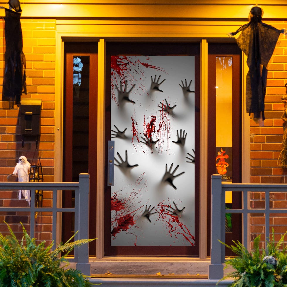 Door Cover Zombie Hands 