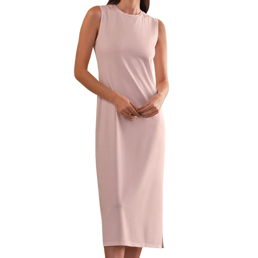 LuxJersey Shell Tank Dress