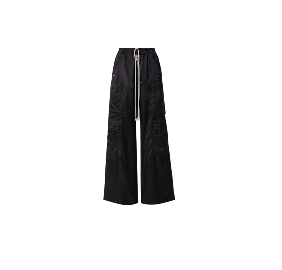 Satin-Cargohose
