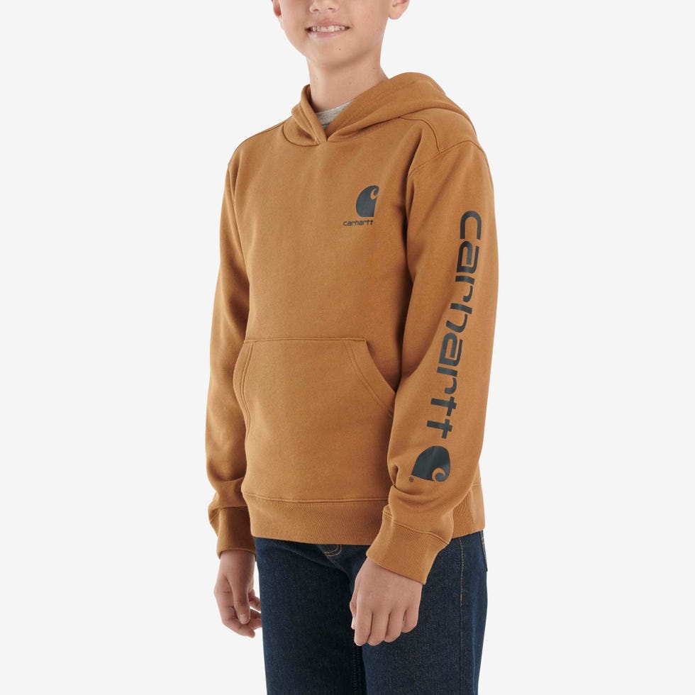 Boys Long Sleeve Hooded Sweatshirt