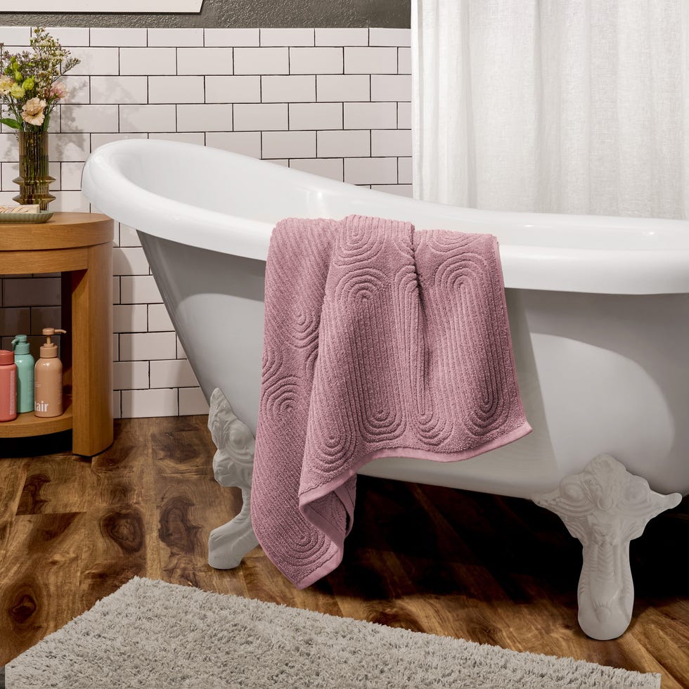 Textured Bath Towel