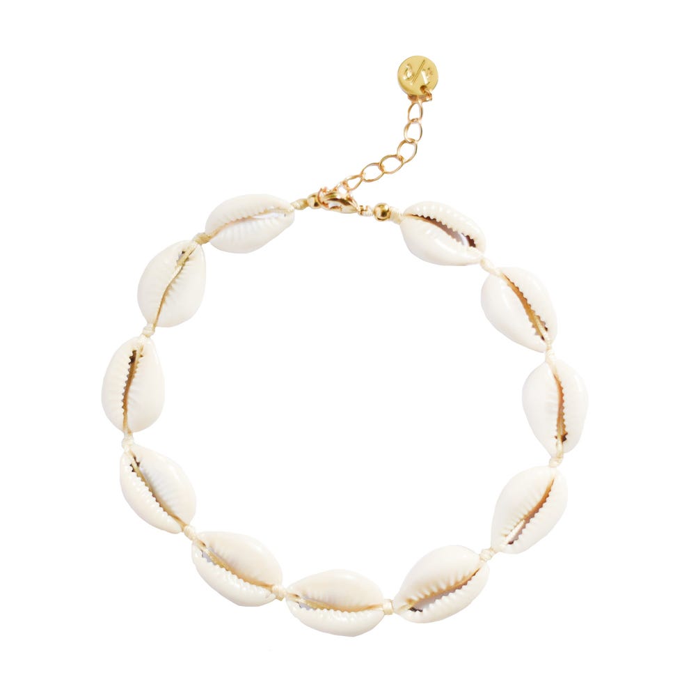 Mini Natural Shell Anklet 