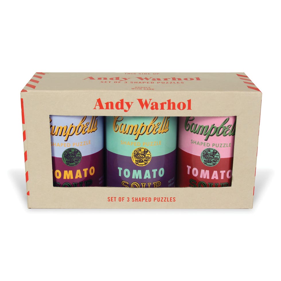 Andy Warhol Inspired Soup Cans Jigsaw Puzzles