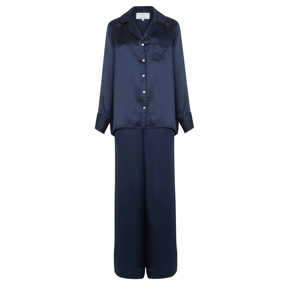 The Albertine Silk Pajama Set