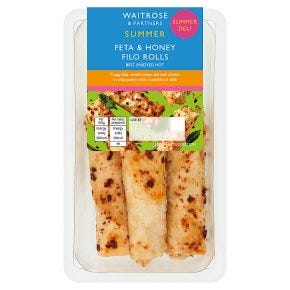 Feta & Honey Filo Rolls 120g