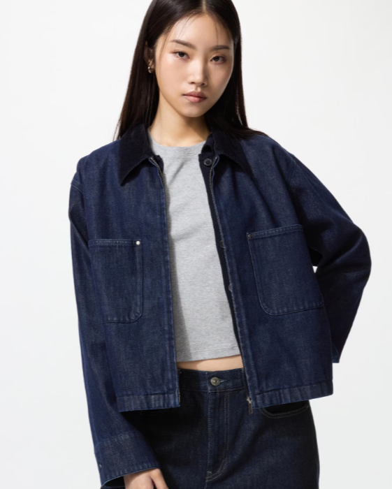 Zip-Up Short Jacket