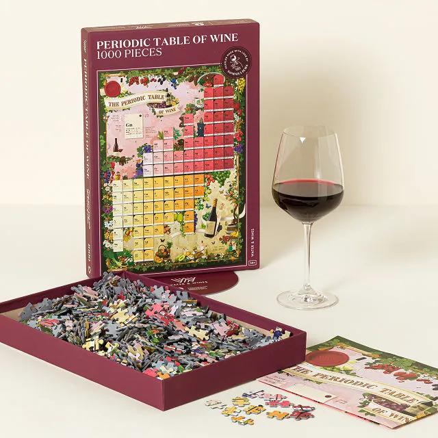 Periodic Table of Wine Puzzle