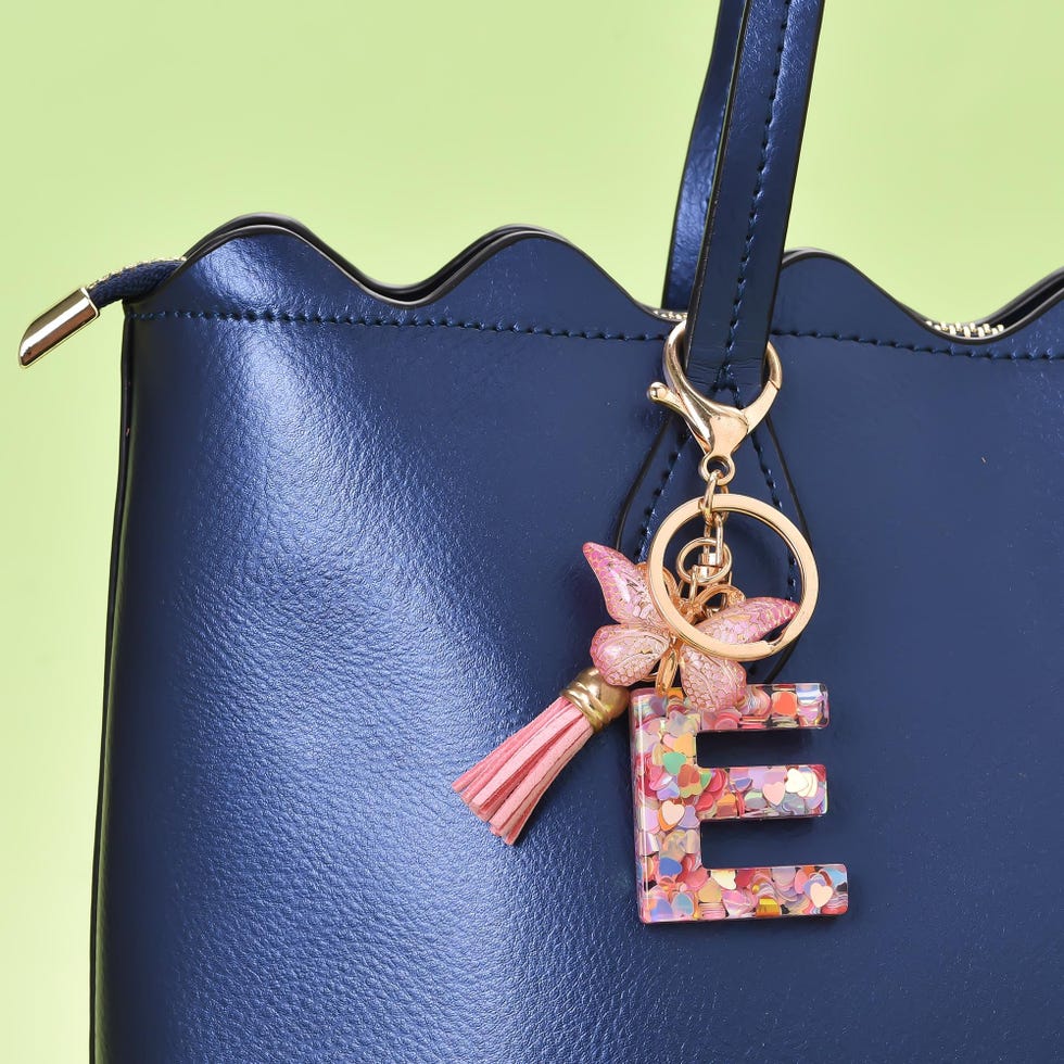 Letter Keychain Bag Pendant