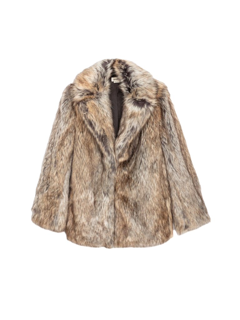Короткая шуба из искусственного меха Faune