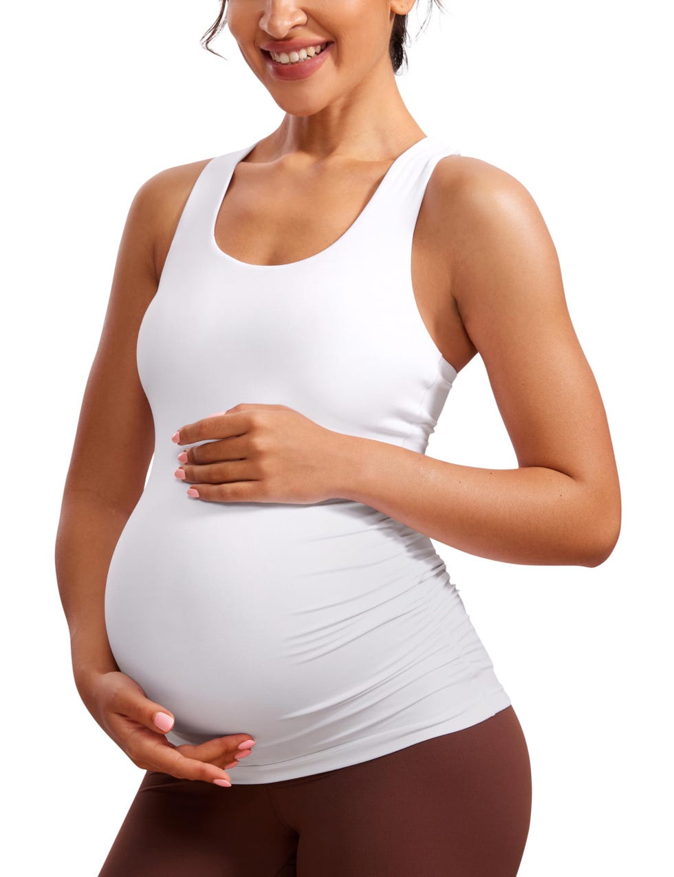 Butterluxe Maternity Tank with Built in Bra