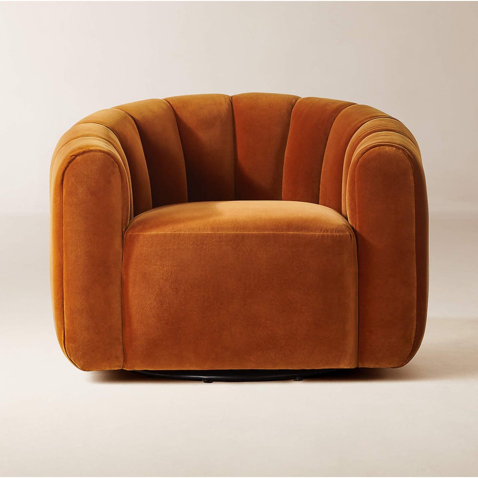Fitz Channeled Swivel Chair