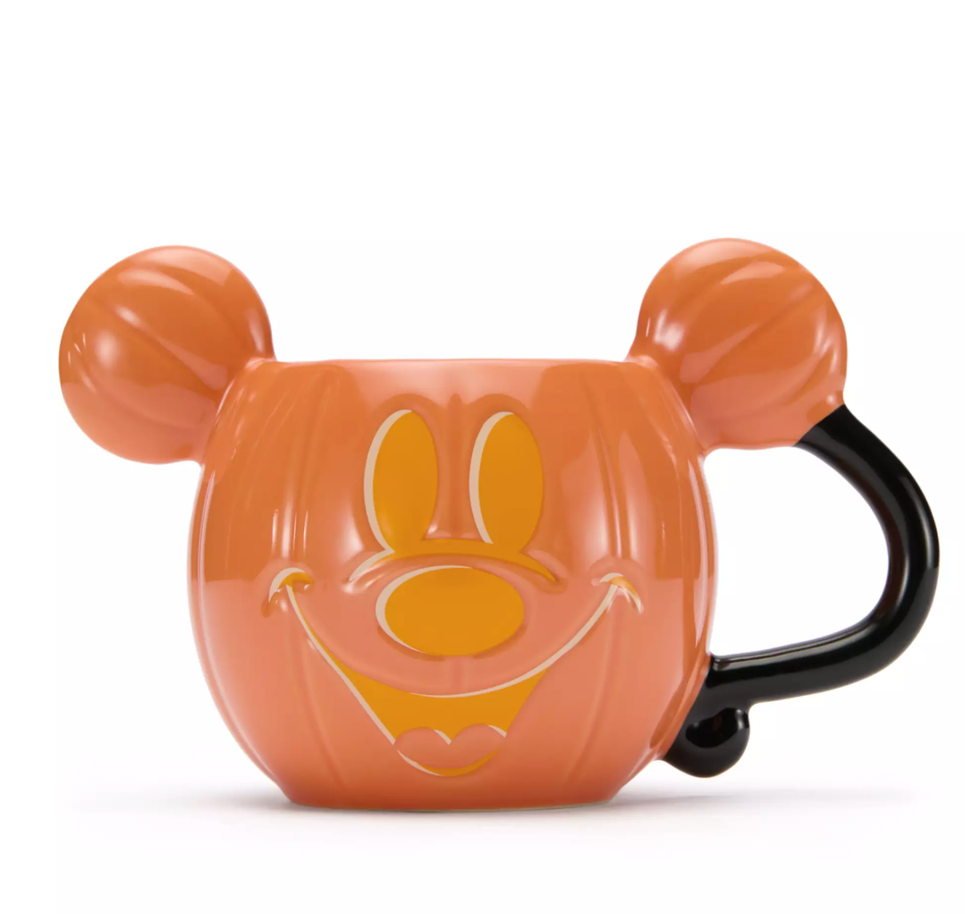 Mickey Mouse Pumpkin Halloween Mug