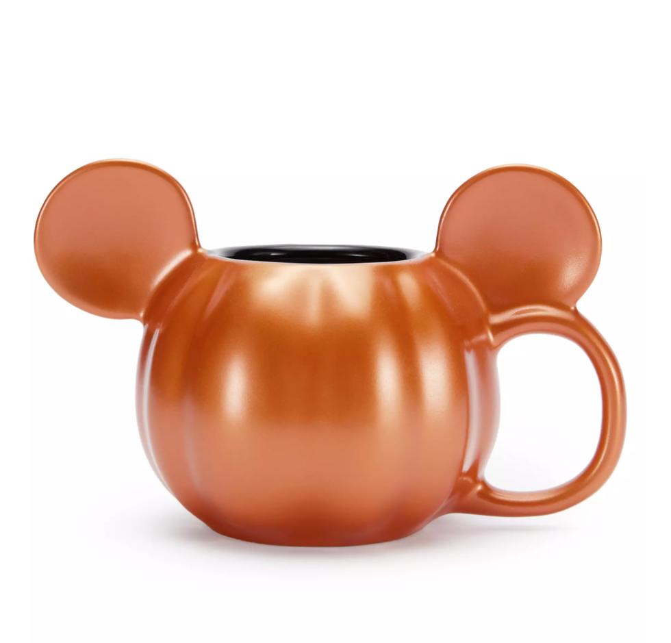 Mickey Mouse Pumpkin Sculpted Mug