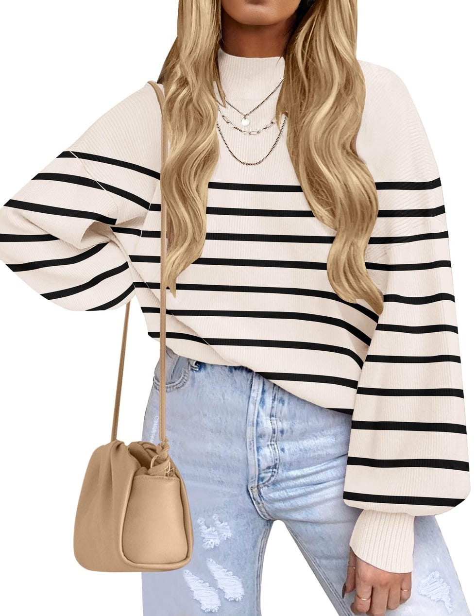Lantern Sleeve Sweater