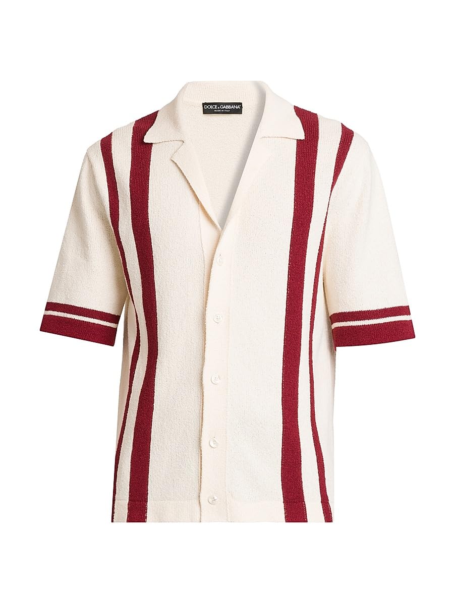 Striped Cotton-Blend Shirt
