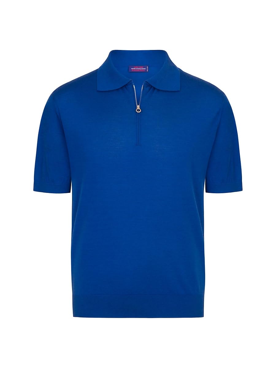 Cashmere and Silk-Blend Polo Shirt