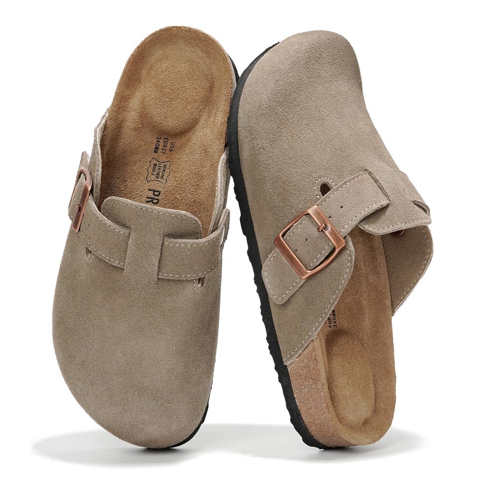 Leather Footbed Clogs