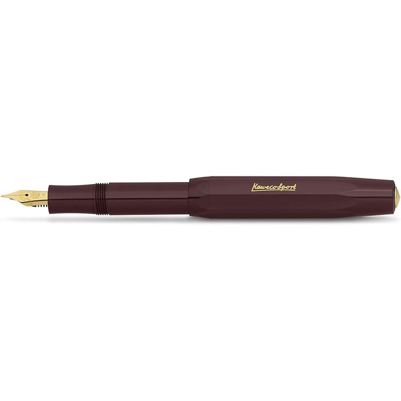 Kaweco Classic Sport Fountain Pen, Black, Fine Nib