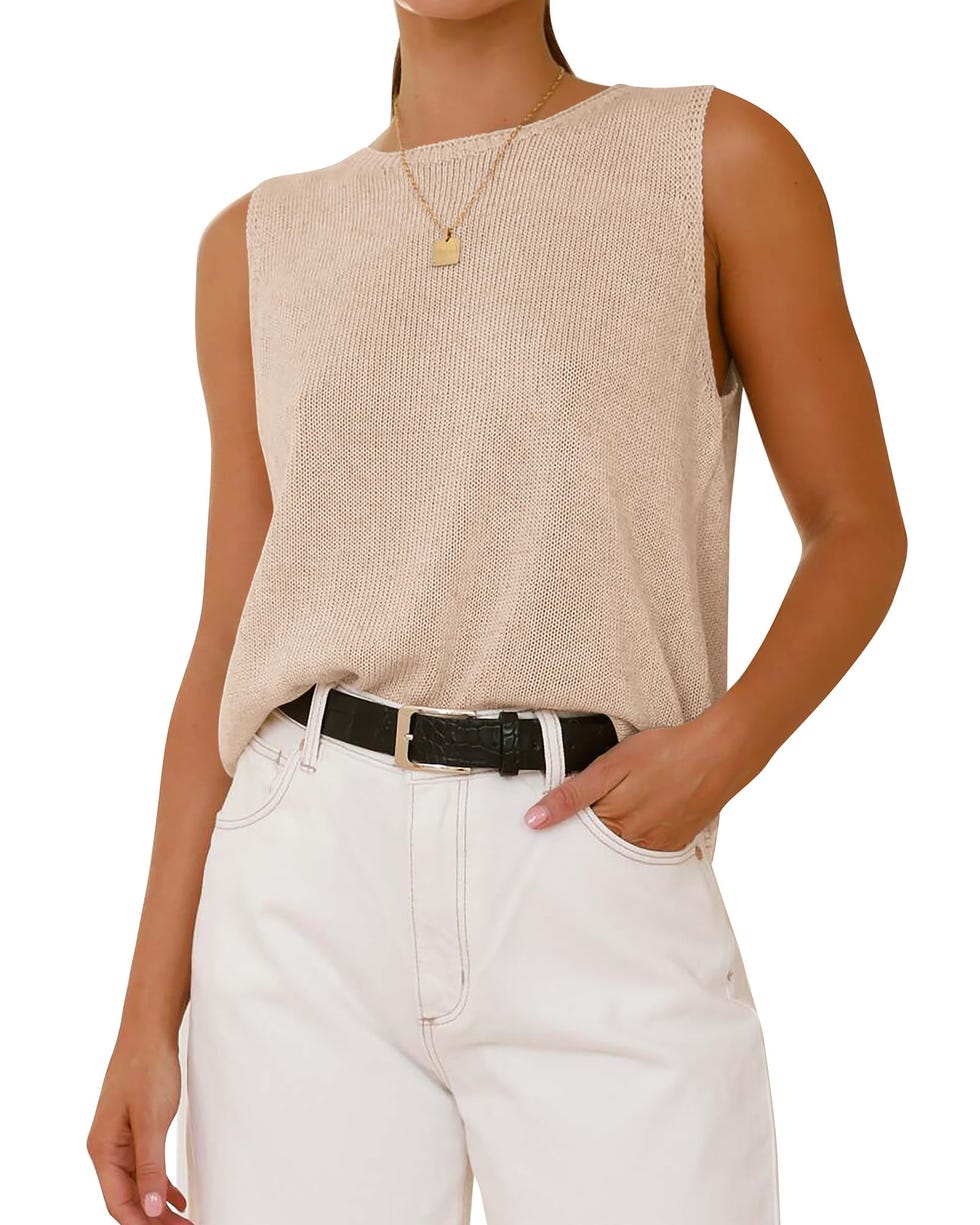 Sleeveless Sweater Vest