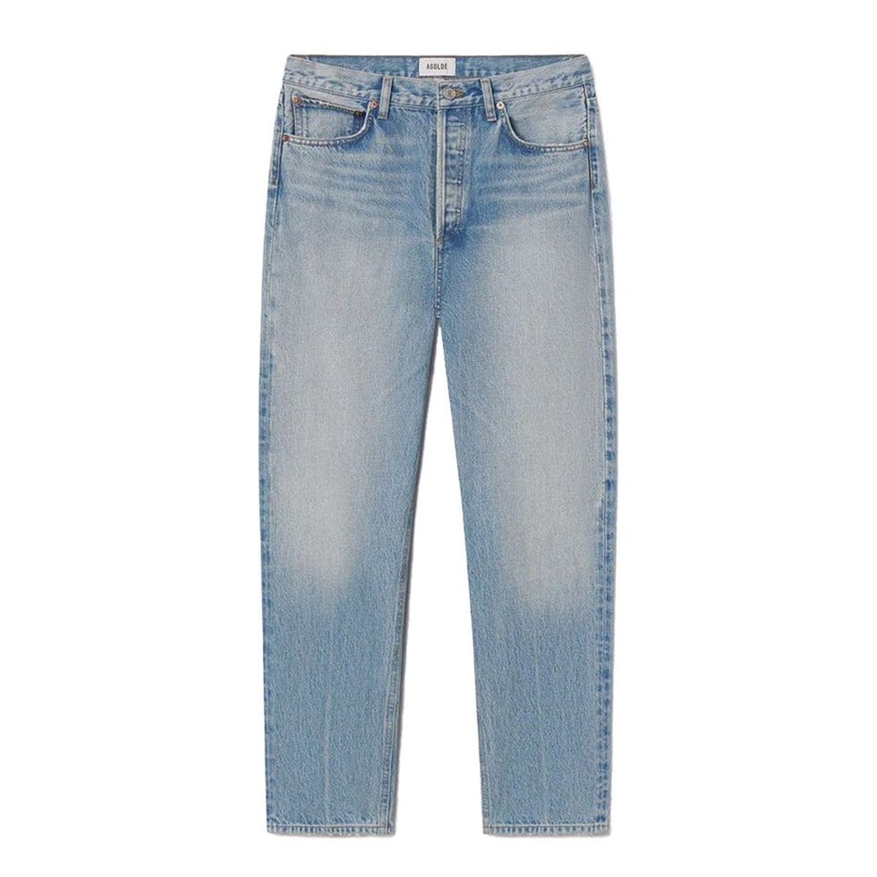 Mid Rise Relaxed Straight Leg Jeans