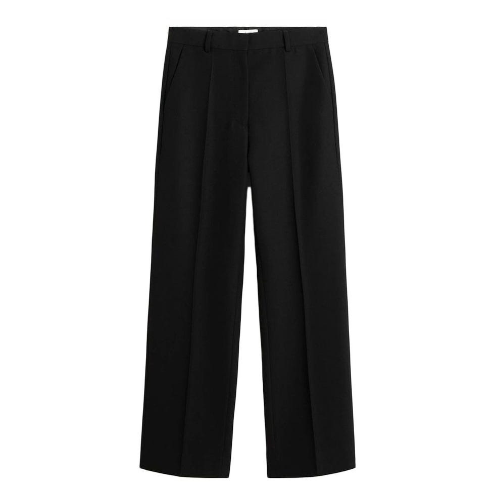 Tailored Straight Leg Pants