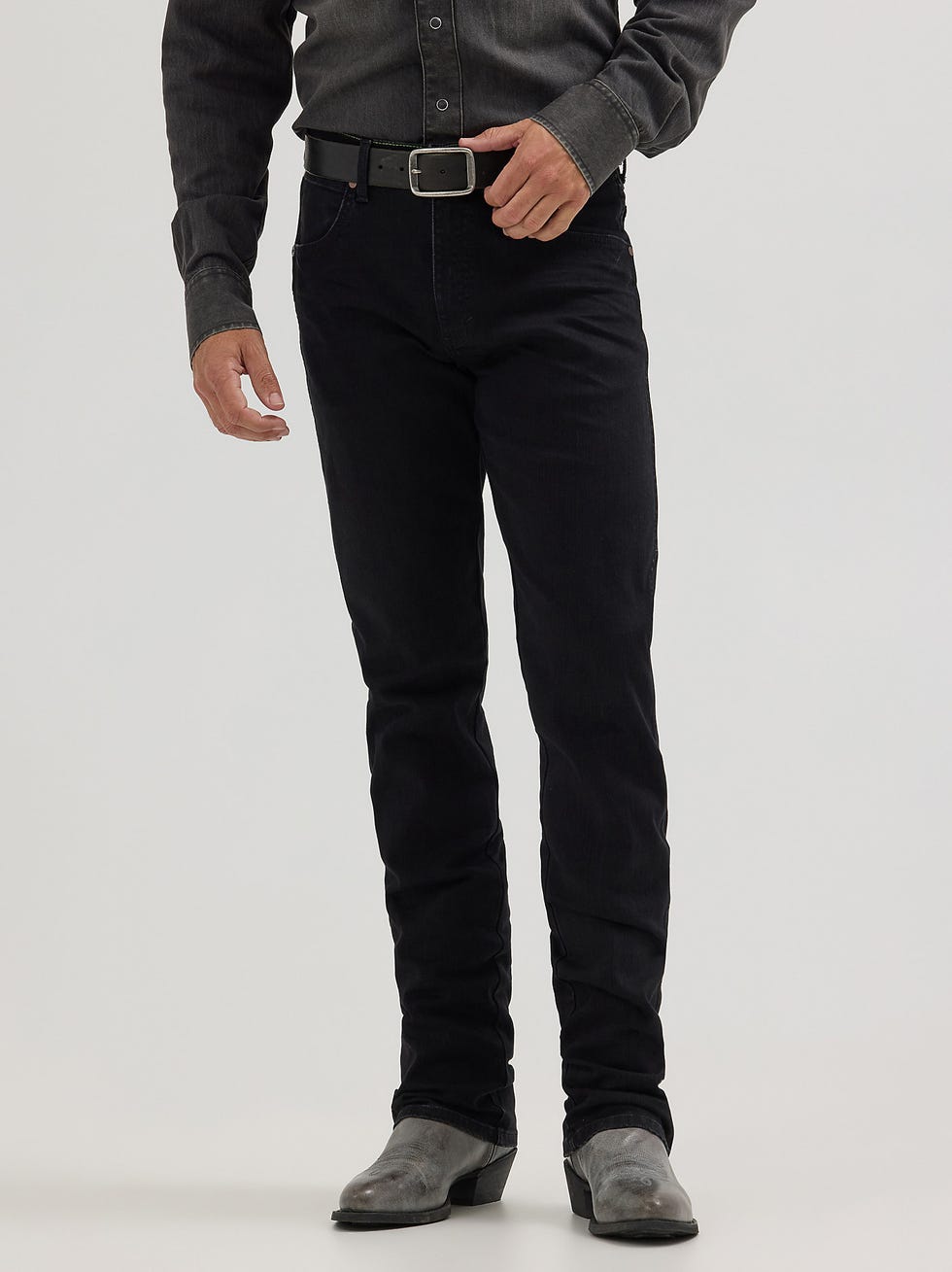 Jeans dritti slim-fit retrò da uomo