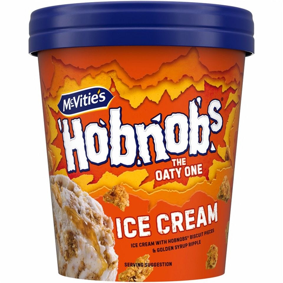Hobnobs® The Oaty One Ice Cream, 500ml