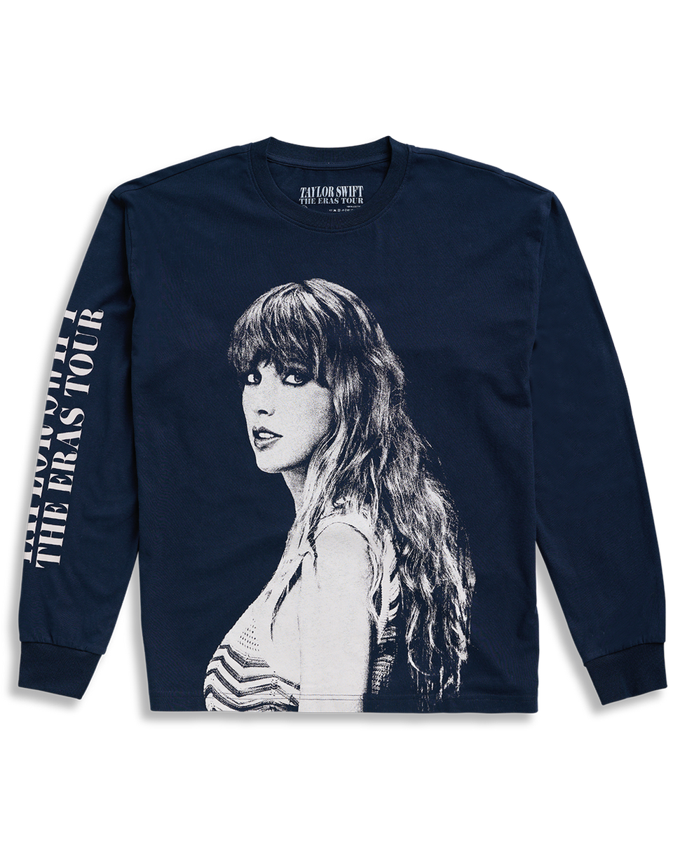 Taylor Swift The Eras Tour Navy Long Sleeve T-Shirt