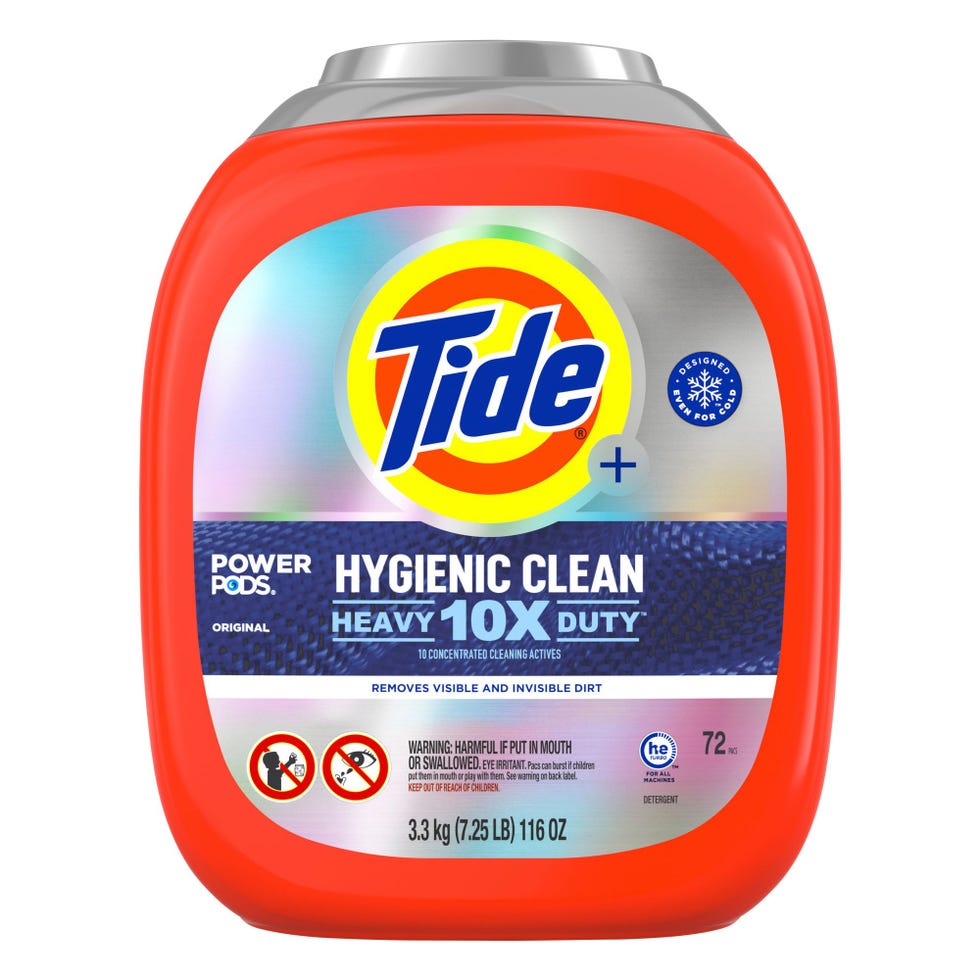 Hygienic Clean Heavy 10x Duty Power PODS Laundry Detergent Pacs - Original Scent, 72 ct.