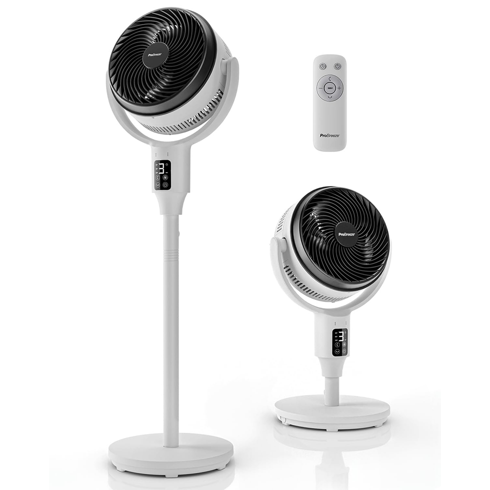AirFlo 43" Portable Pedestal Fan
