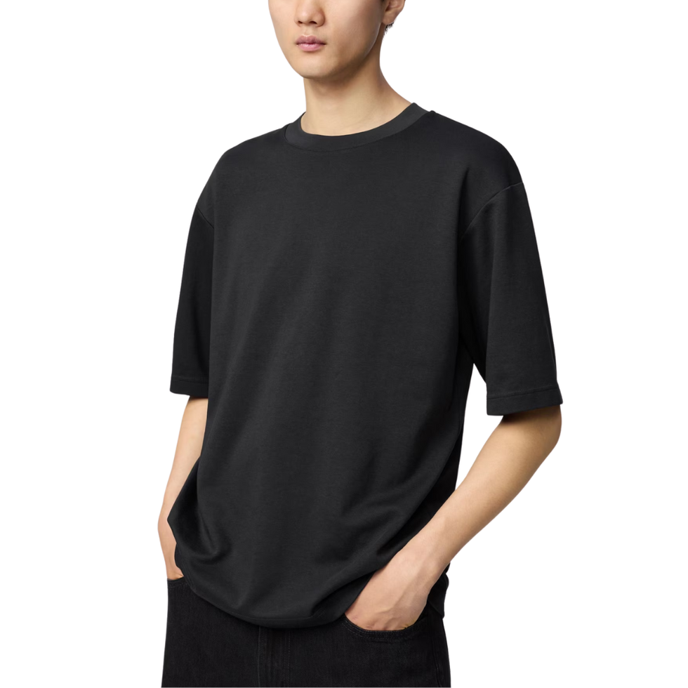 Uniqlo - Zwarte tee