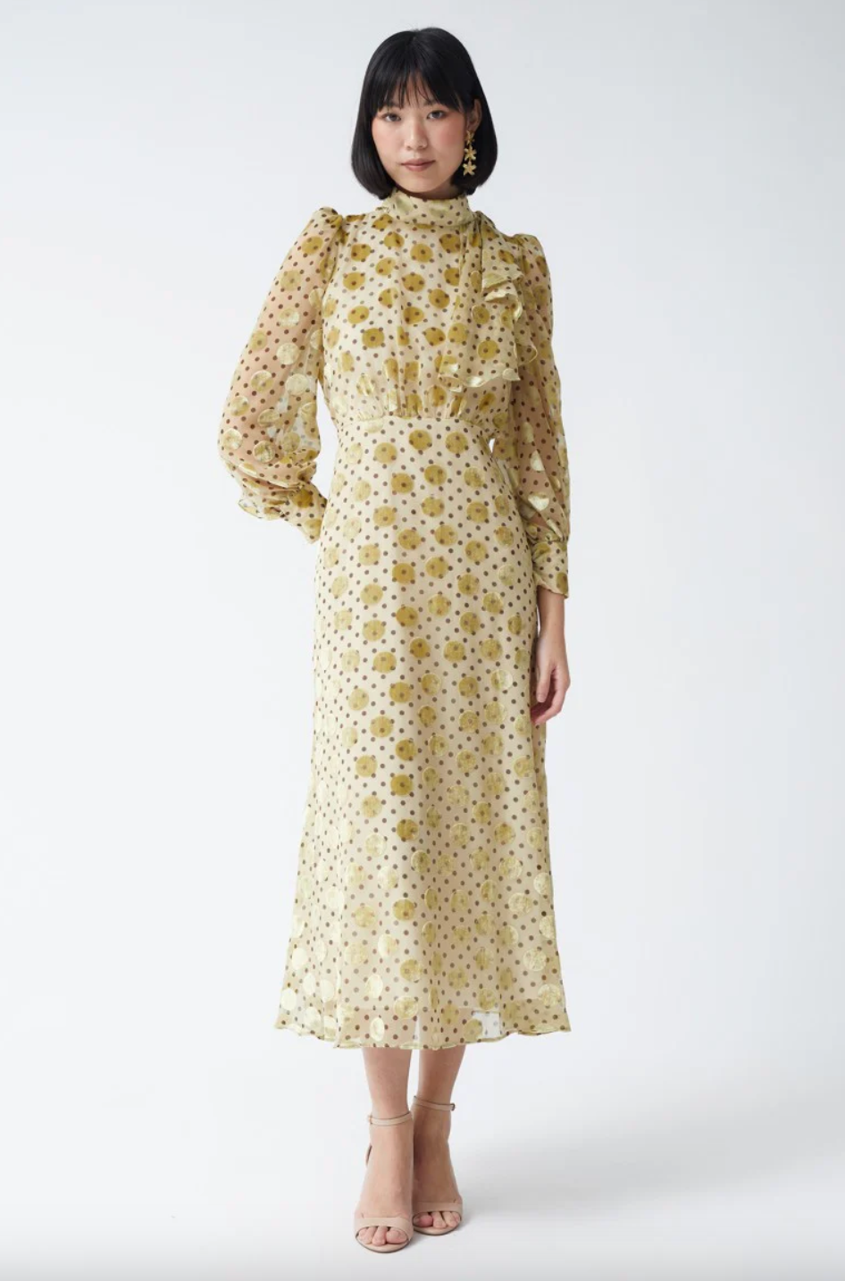 Vestido Merope amarillo
