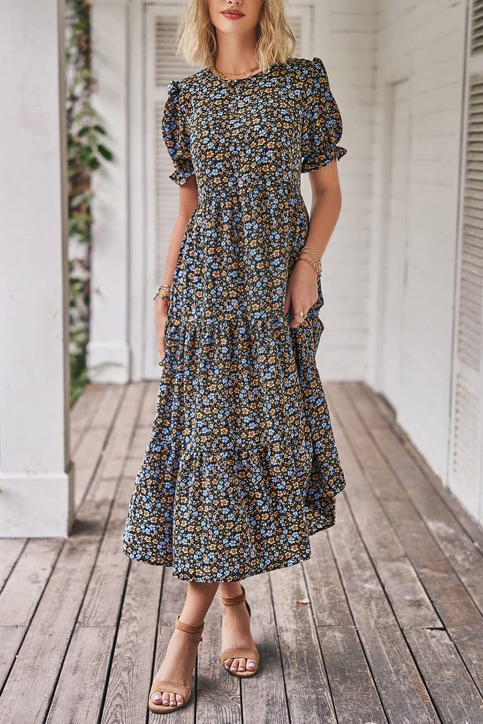 Floral Bohemian Dress