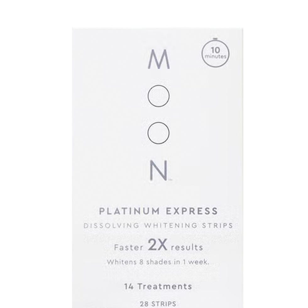 Растворяющиеся полоски для отбеливания зубов Platinum Express