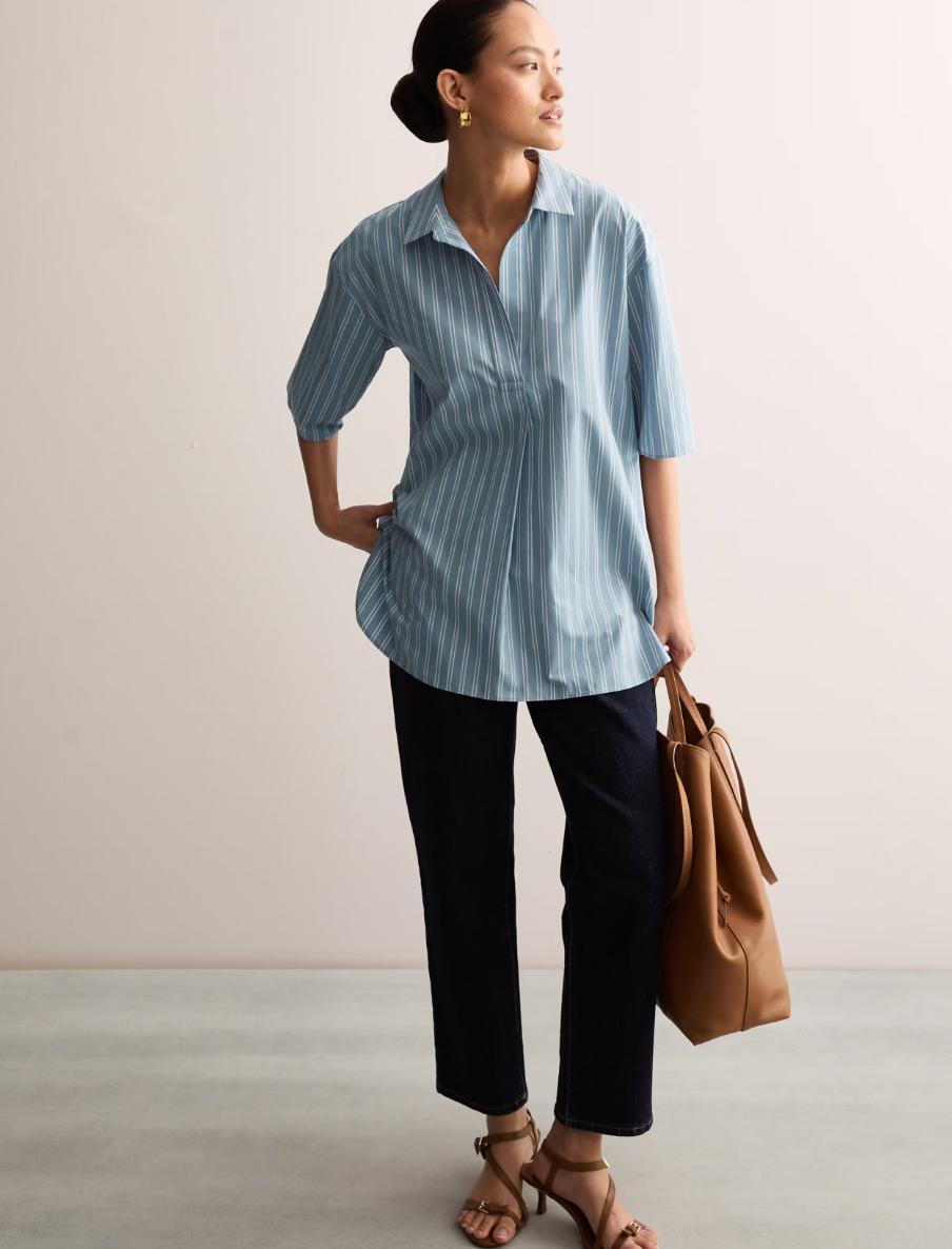 Pure Cotton Striped Tunic