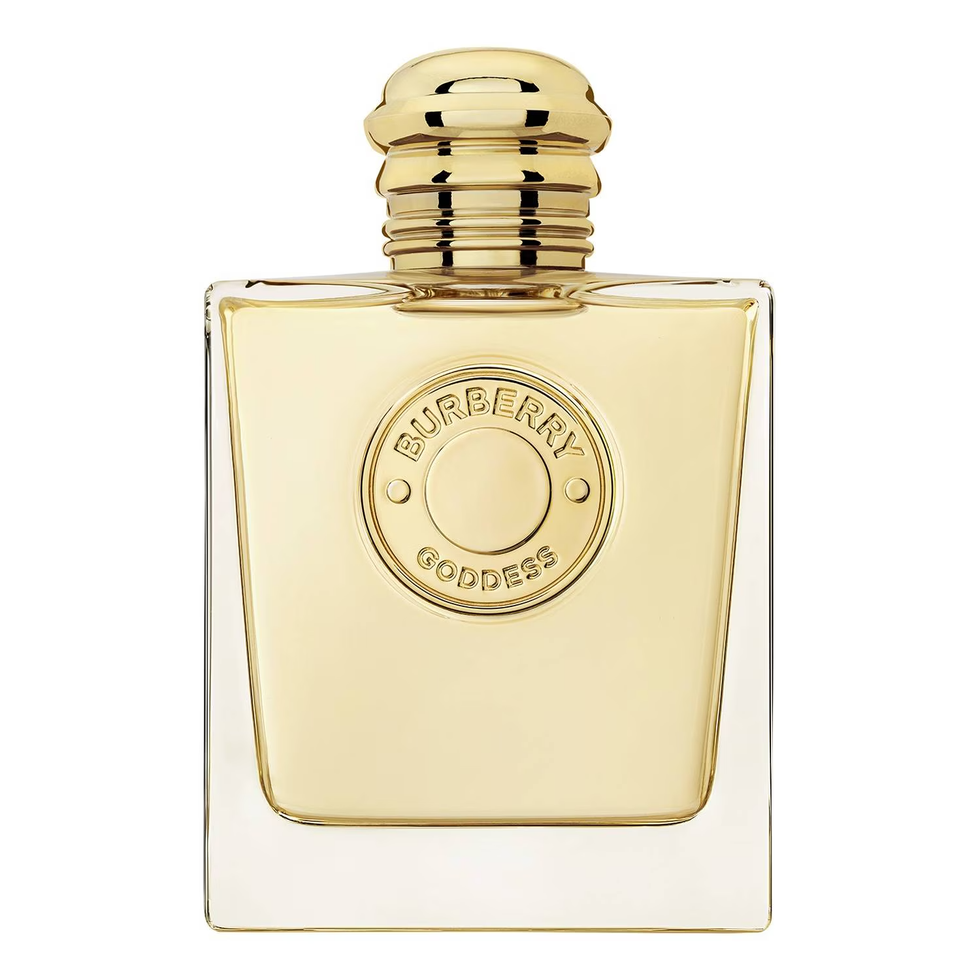 Deusa Burberry puxando eau de parfum