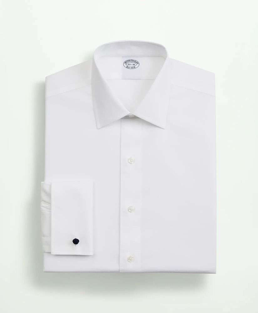 Stretch Supima® Cotton Non-Iron Pinpoint Oxford Ainsley Collar Dress Shirt