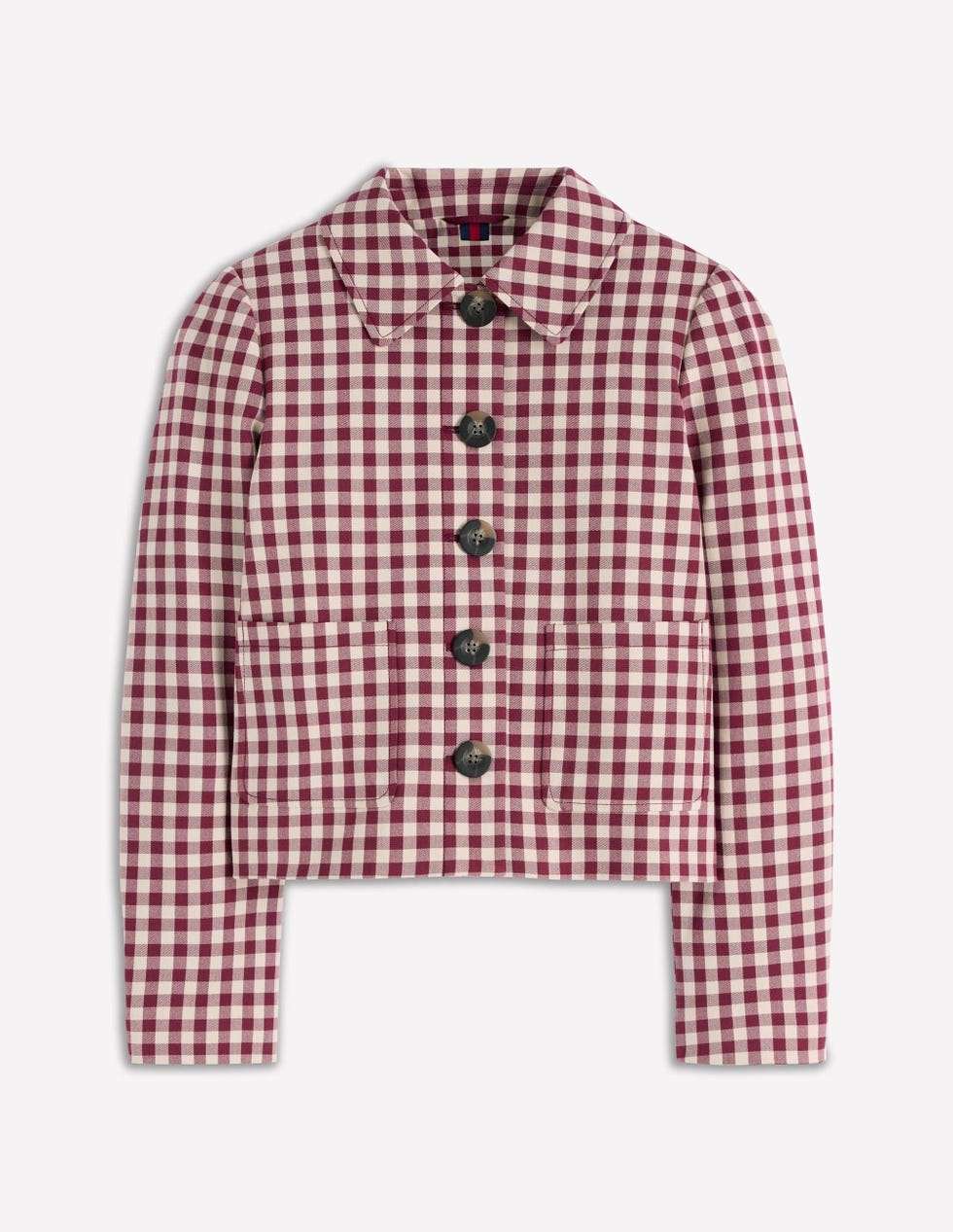 Knightsbridge Gingham Jacket Chestnut Gingham