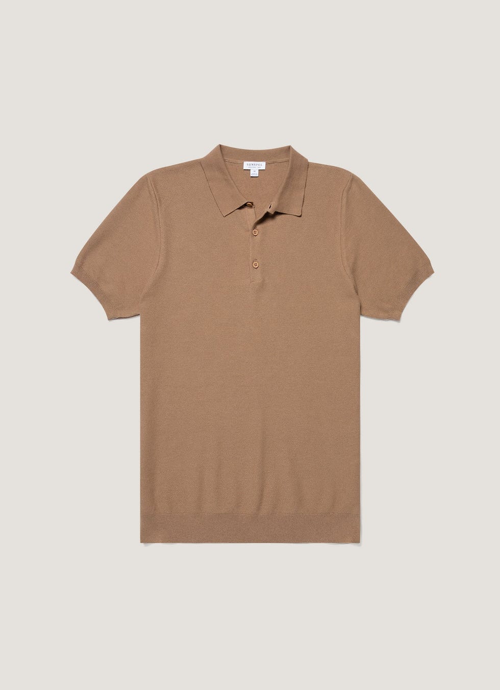 Camisa polo de malha