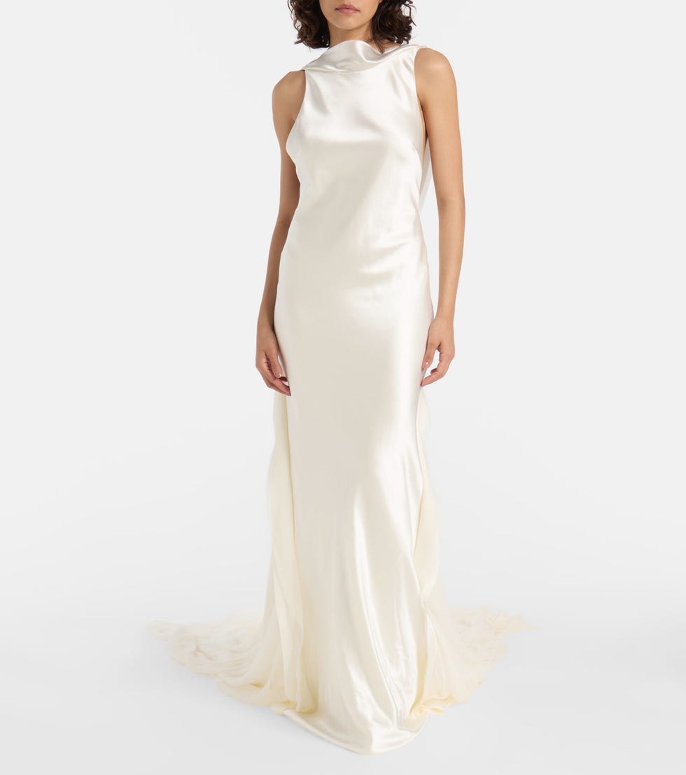 Bridal Arlo Wool and Silk Gown